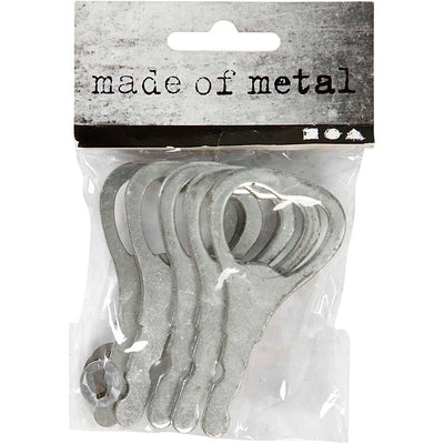 Abridor de botellas Creativ company, l: 7 cm, 5 piezas 1 caja