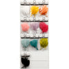 Piume artificiali Creative Company, l: 15 cm, l: 8 cm, vari colori, scatola 10x10 1 scatola