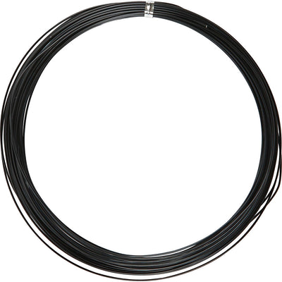 Creativ company alambre de aluminio, redondo, espesor 1 mm, negro, 16 m 1 rollo