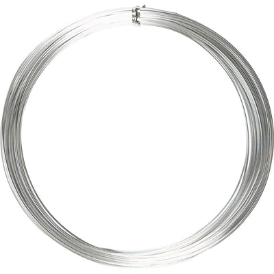 Filo di alluminio dell'azienda Creativ, tondo, spessore 1 mm, argento, 16 m 1 rotolo