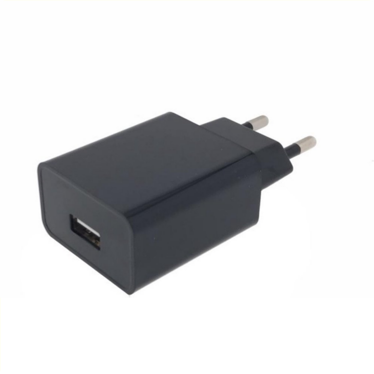 USB Charger 2A Black (paquete colgante)