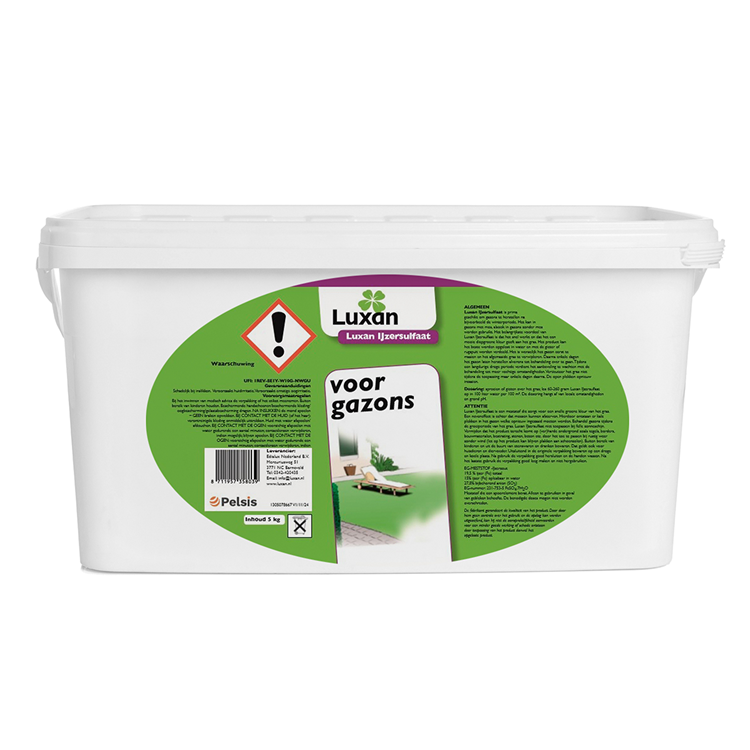 Luxan 1075179 - ijzersulfaat 5kg | 1 stuks