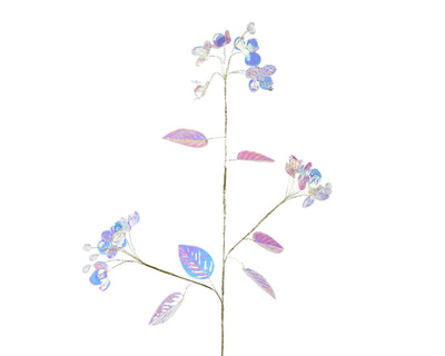 Decoris rama artificial iridiscente h68cm