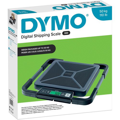 Báscula para paquetes Ty USB s50 30x30cm 100 gramos 50kl portátil