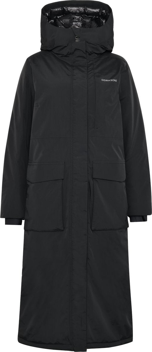 Giacca outdoor da donna Didriksons leya wns parka l 4 - nera