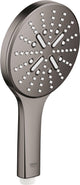 Grohe rainshower smartactive 130 handdouche - 13 cm - 3 straalsoorten - hard graphite - 26574a00