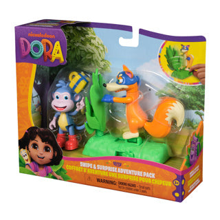Dora speelfigurensetje boots zwieber | 2 stuks