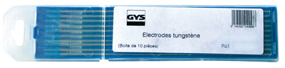 Electrodos Gys tig ac dc o2.4mm, 10 piezas - 5193044609 5193044609