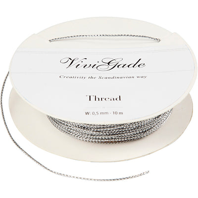 Filo Vivi Gade, spessore 0,5 mm, argento, 10 m 1 rotolo