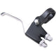 Palanca de freno V-brake derecha 3 dedos negro plata