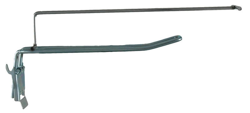Promo gancio doppio pieghevole 20 cm con barra a T per parete forata