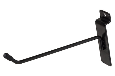 Promo haak zwart enkel 15 cm voor slatwall