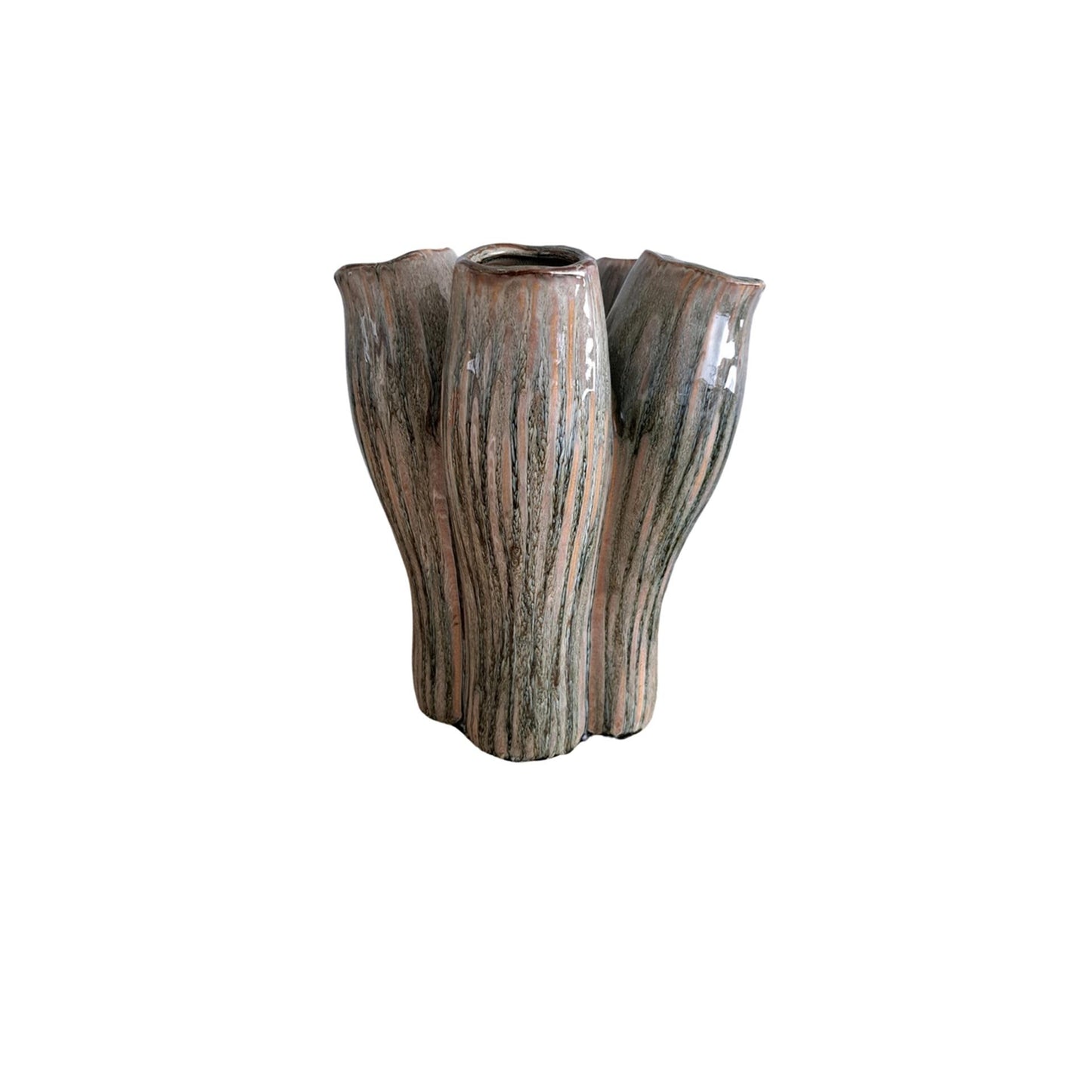 Jarrón Countryfield garber l h30cm verde