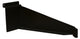 Soporte de rueda slatwall slat negro mate