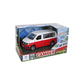 Kids Globe Globe VW Transporter Camper Die-Cast Tire Back, 13.5 cm