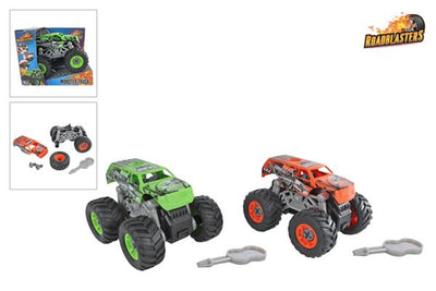 Camión de ruedas grandes Roadblasters con función de tornillo 12cm