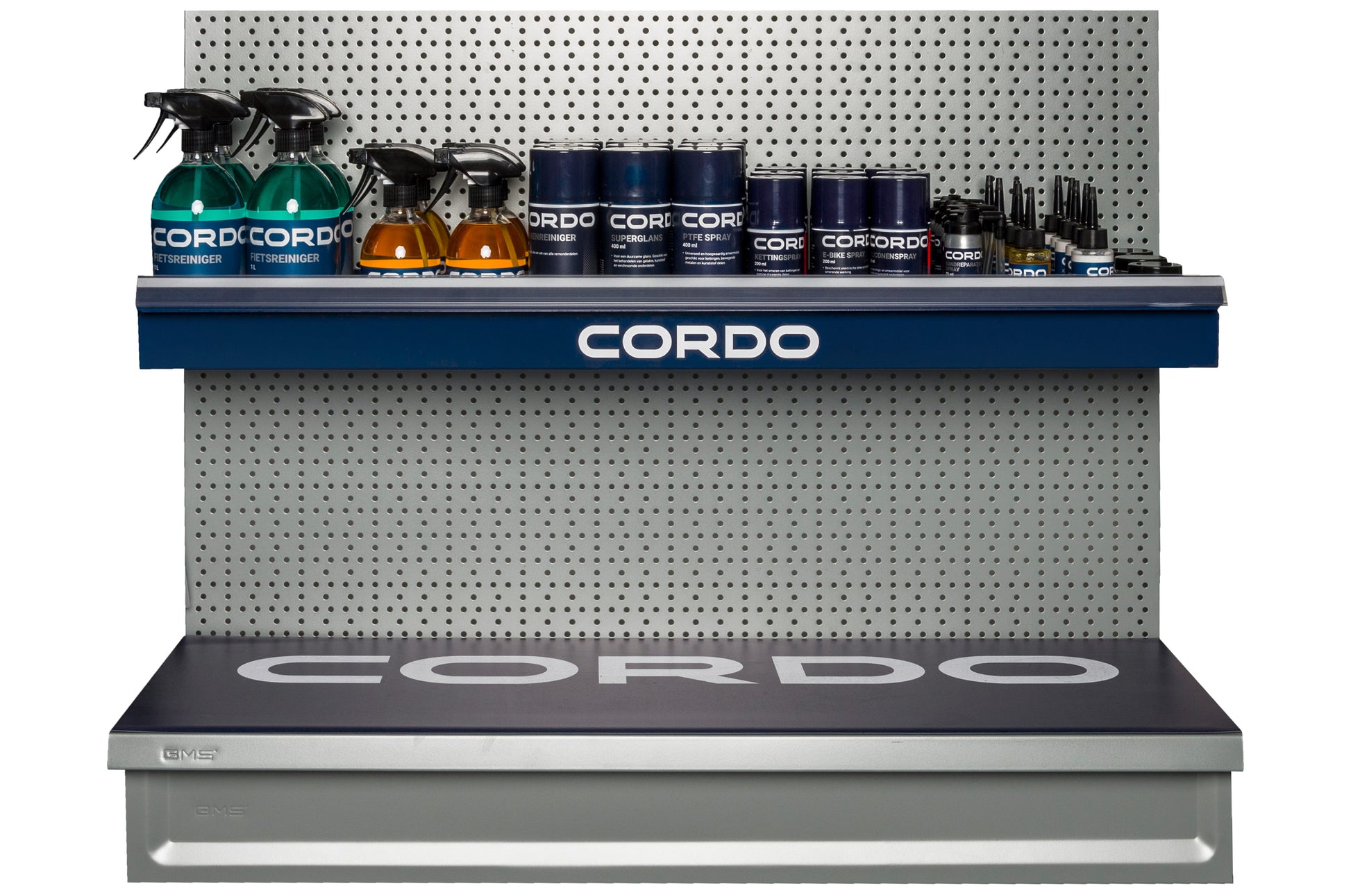Cordo dragerplank promo tego en slatwall t.b.v. onderhoudsmiddelen