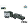 Globo terráqueo infantil land rover con remolque 26cm