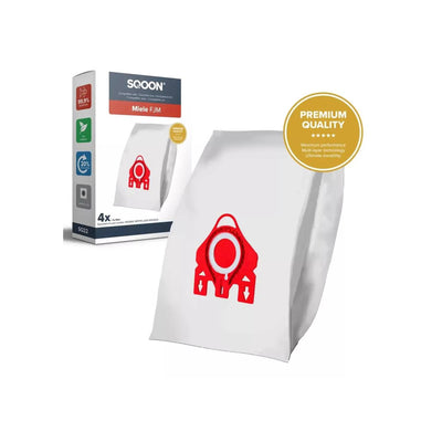 Bolsa para aspiradora Sqoon miele f j m 3-d pro