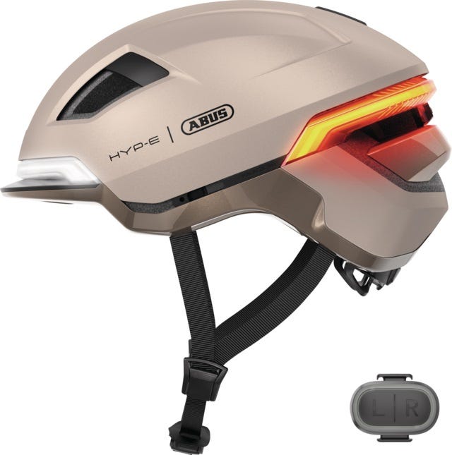 ABUS Smart Helm Hyp-E Champagne Gold L 57-61cm