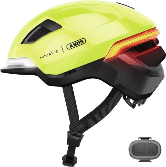 Abus smart helmet hyp-e signal yellow m 54-58cm