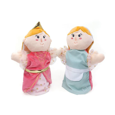 Double-faced glove puppet Princess Cinderella