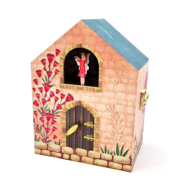 Portagioie con casa delle fate musicale. 4+