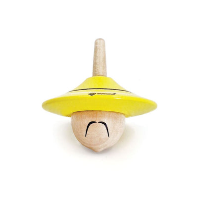 Swivel hat with wooden top. the Chinese 5+