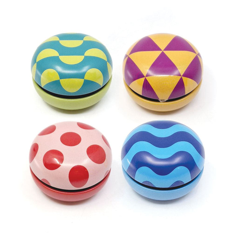 Dsp. retrò peltro yoyo groovy 4 ass. 5+