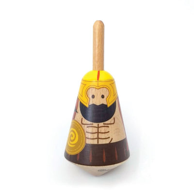 Greek wooden toll: ares. 3.5x3.5x8 cm.
