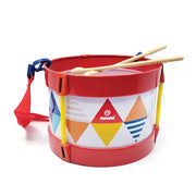 Trommel tin. 18 x 18 x 13 cm. 3+ - afbeelding 1