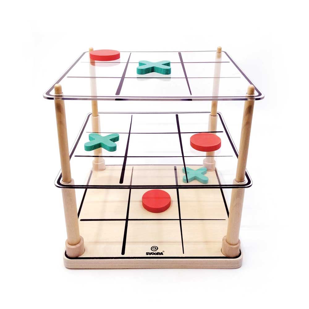Svoora gioco di tic tac toe. 3d. 6+