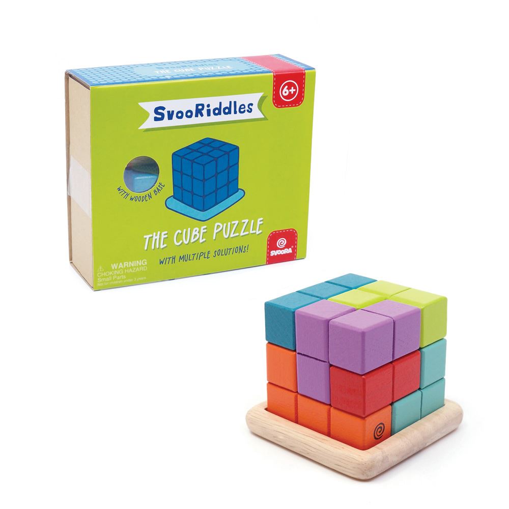 Risolve il puzzle del cubo. 6+