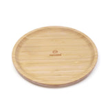 Svoora houten schaal voor tollen. 25x25 - afbeelding 1