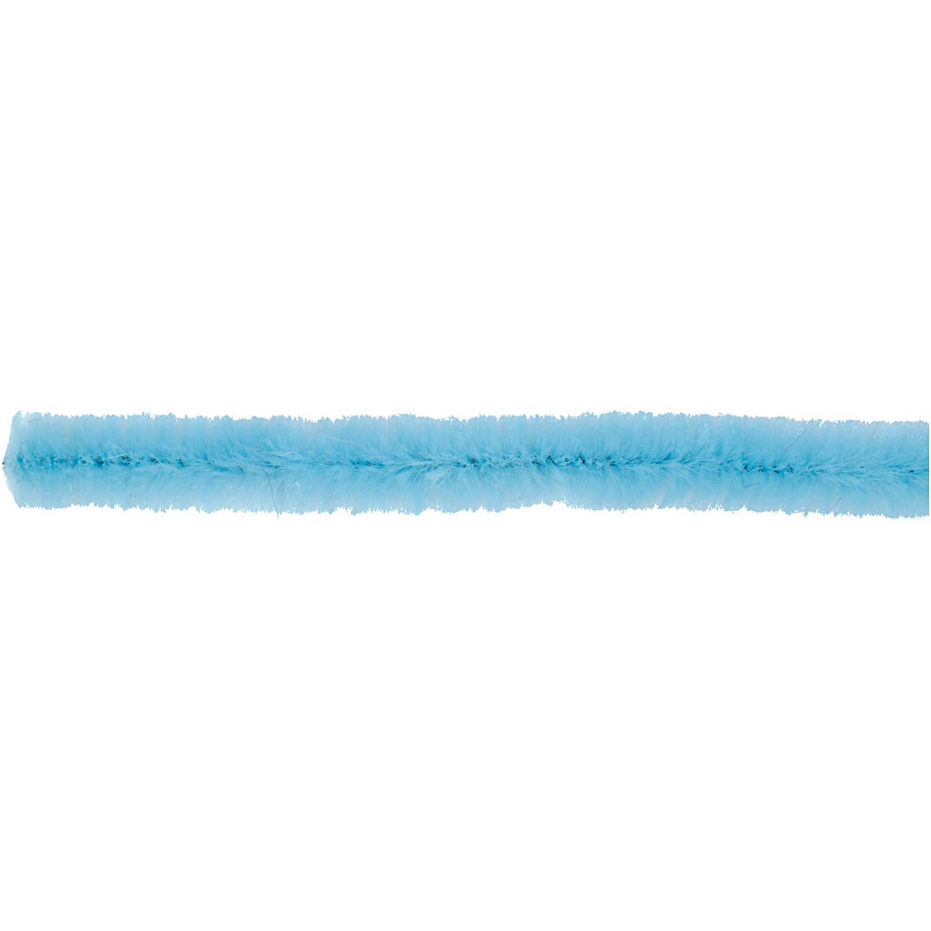 Chenille Blue 30 cm, 50 °.