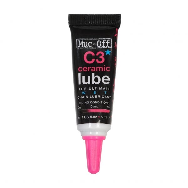 Campione da 5 ml di lubrificante umido ceramico Muc-off c3