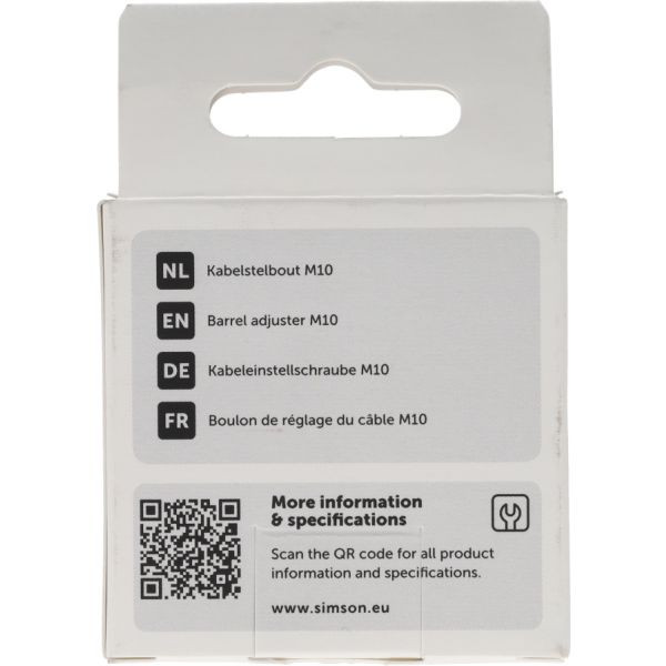 Perno ajuste cable simson m10