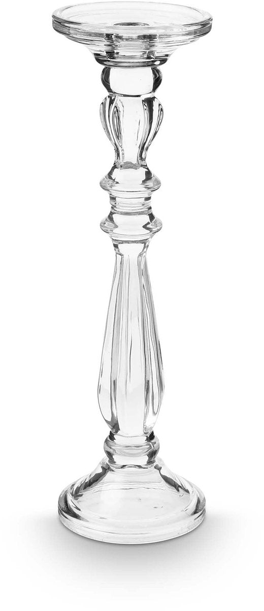 Candelabro Vtwonen - candelabro de vidrio - transparente - 10x34cm