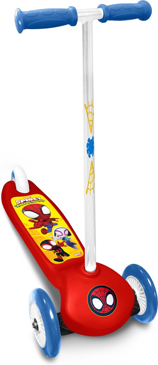 3 ruedas Kinderstep Spidey Junior Foot Brake Red Blue