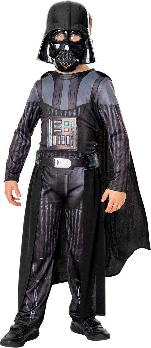 Rubies uk disfraz star wars darth vader deluxe para niño talla 98-104