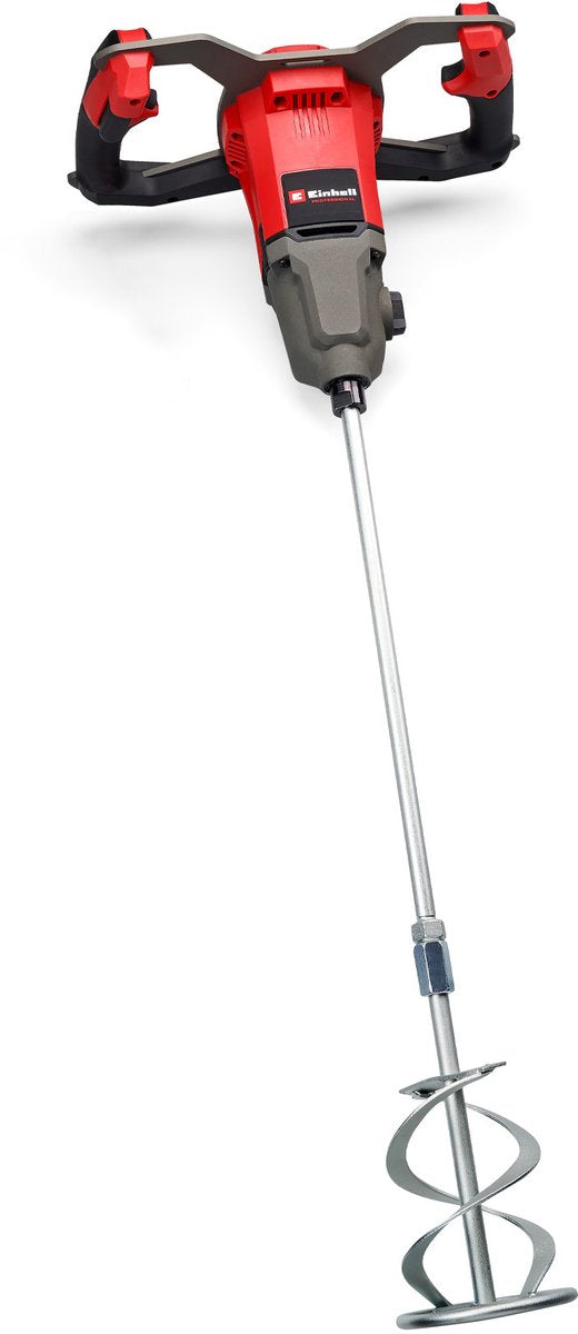 Miscelatore elettrico professionale per vernici e malte Einhell tp-mx 1700-2 ce - 1700 w - 180-750 min regolabile - incl. asta di miscelazione per malta
