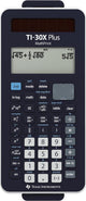 Texas Instruments ti-30x plus calculadora escolar mathprint funciona con pilas, funciona con energía solar negro número de posiciones de visualización: 16