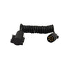 Cavo a spirale 7 pol. Plug + 7 pol. PRESA