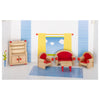 Goki Poppenhuis Meubeltjes Woonkamer, 5dlg.