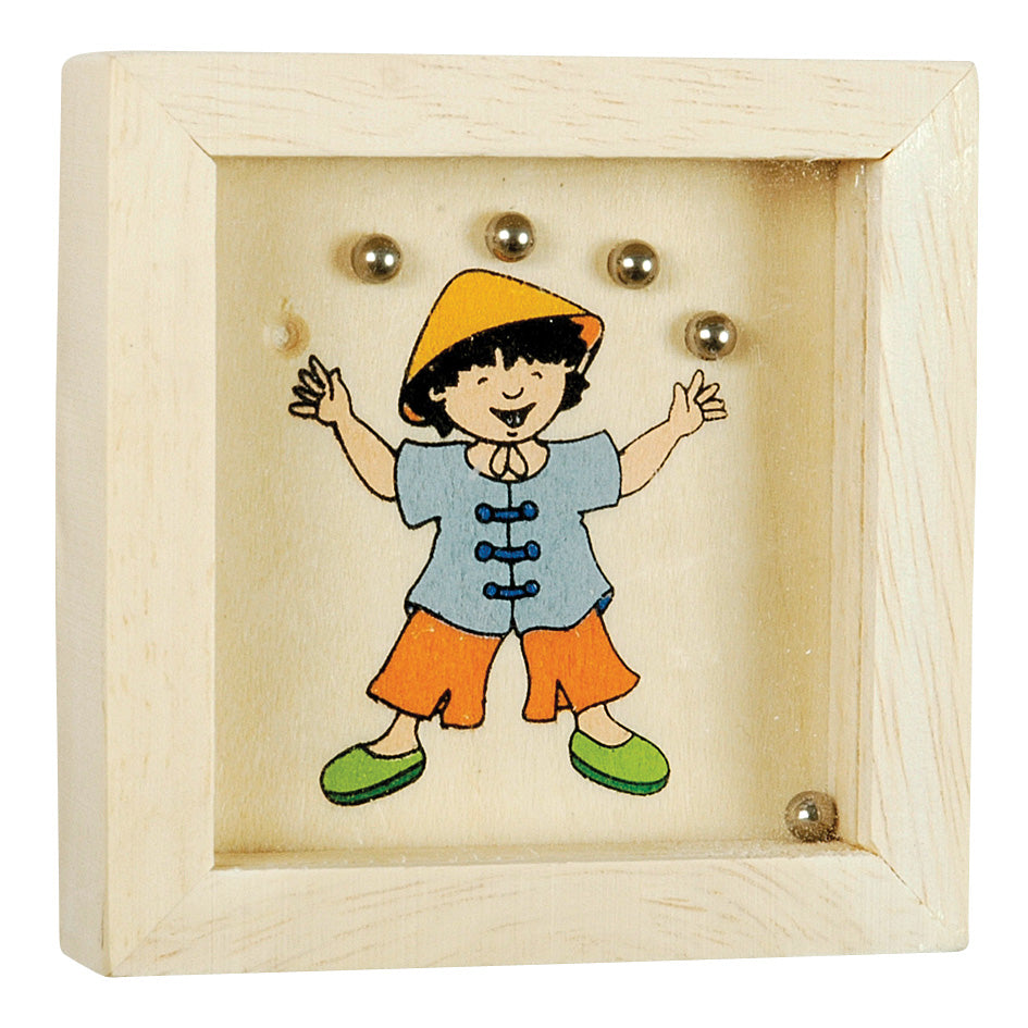 Goki Wooden Paciente Juego de niños V D Mundo