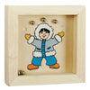 Goki Wooden Paciente Juego de niños V D Mundo
