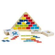 Goki Houten Breinpuzzel Kleuren - afbeelding 1