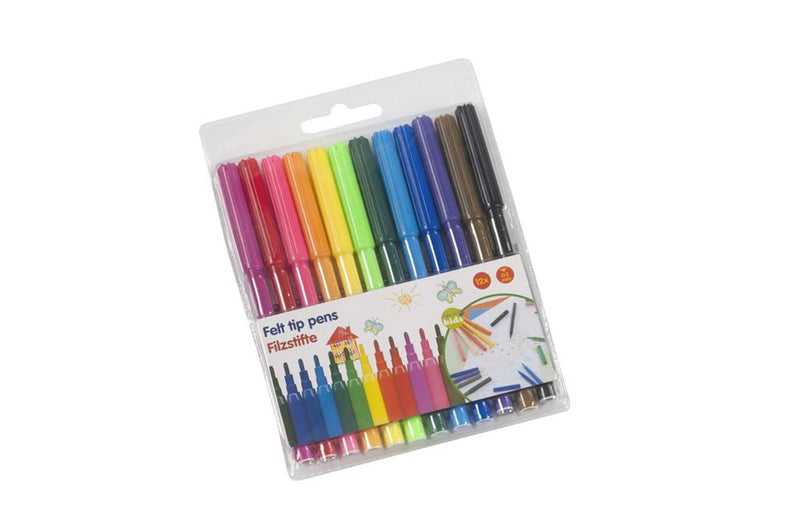 Feel -pens, 12st.