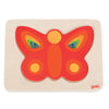 Farfalla puzzle a strato Goki, 5 strati