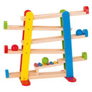 Goki Wooden Marble Track con xilofono - afbeelding 1